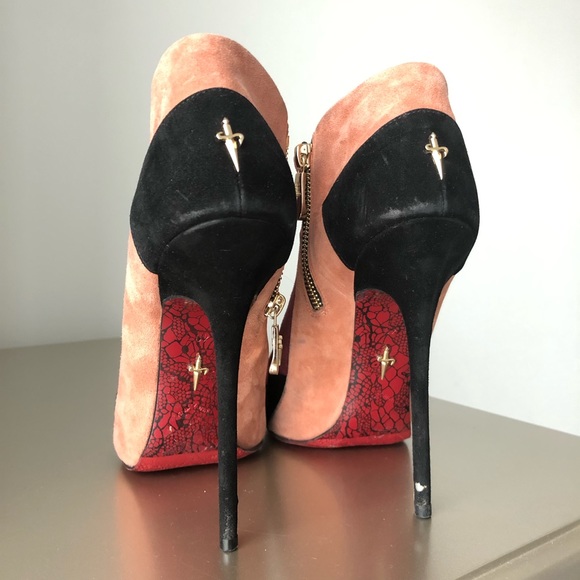 Cesare Paciotti suede booties- size 10 - Picture 7 of 13